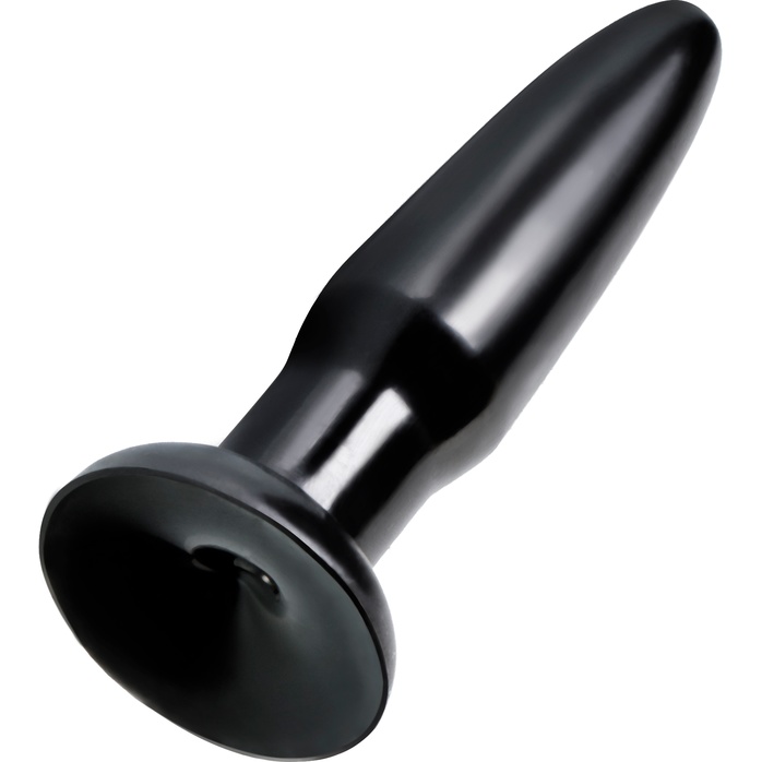 Черная малая анальная пробка Beginners Butt Plug - 10 см - Fetish Fantasy Limited Edition. Фотография 2.
