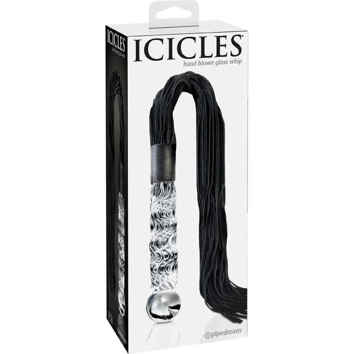 Стеклянный анальный стимулятор ICICLES №38 - Icicles. Фотография 5.