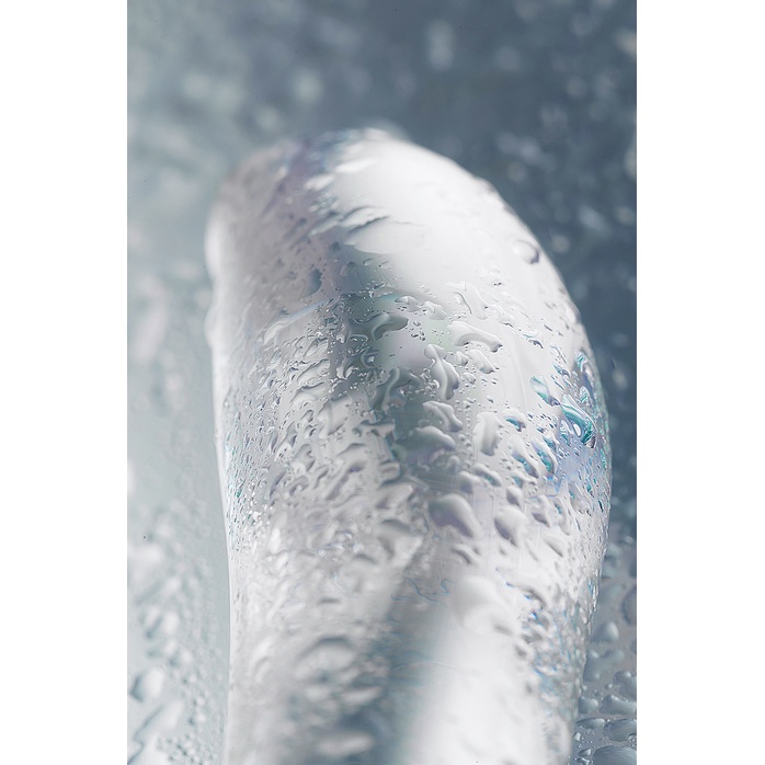 Стеклянный прозрачный фаллоимитатор с двухцветным кончиком - 22 см - Sexus Glass. Фотография 5.