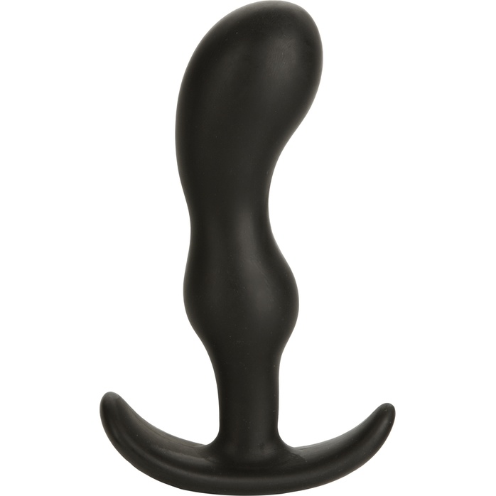 Черная анальная пробка для ношения Mood Naughty 2 4.5 Silicone - 11,4 см - Mood