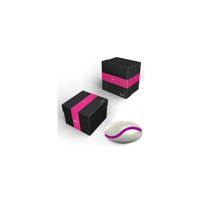 Белый вибратор для пары 2 в 1 ZINI DEUX