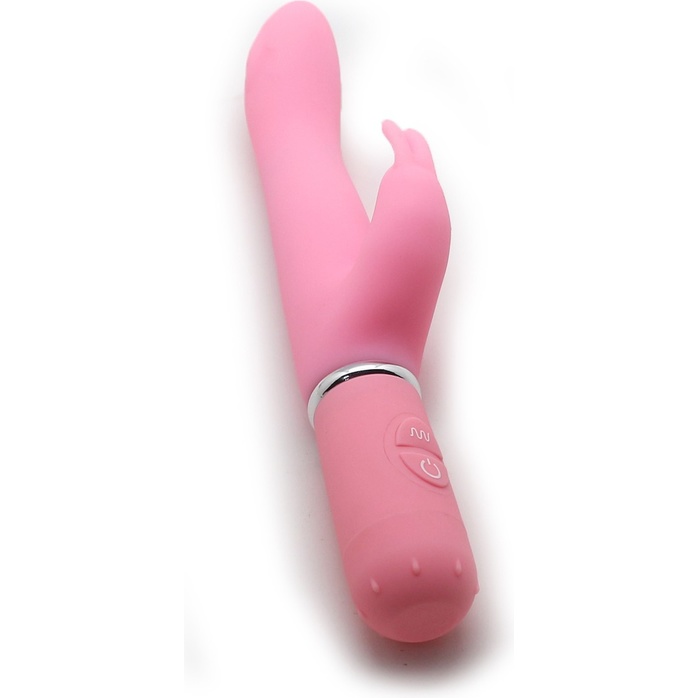 Розовый вибростимулятор 10 Function G Spot Rabbit - 21,5 см. Фотография 5.