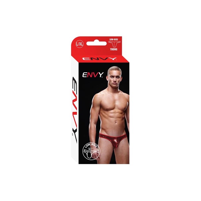 Заниженные мужские трусы-тонги. Фотография 6.