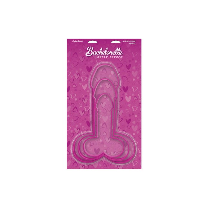 Набор формочек для кексов в виде пенисов - Bachelorette Party Favors