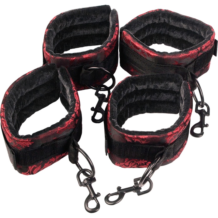 Атласный комплект бондажа Scandal Bed Restraint - Scandal. Фотография 4.