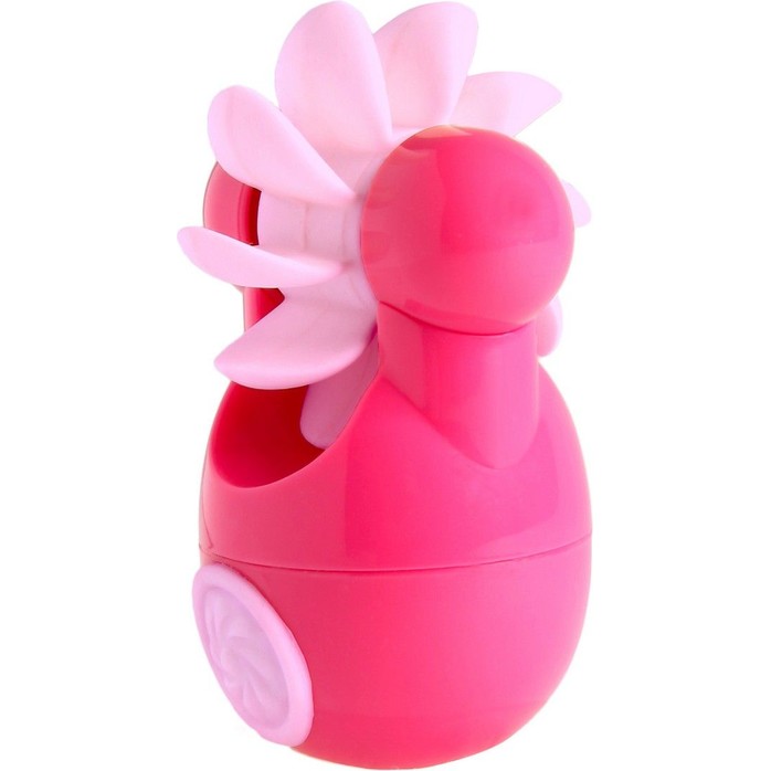 Розовый клиторальный стимулятор Sqweel Go Pink