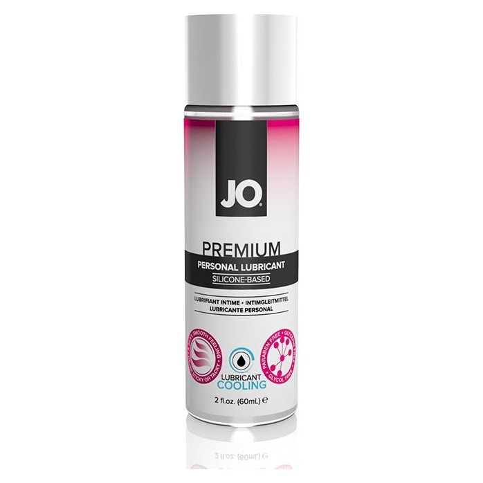 Женский охлаждающий силиконовый лубрикант JO FOR WOMEN PREMIUM COOLING - 60 мл - JO Premium for women