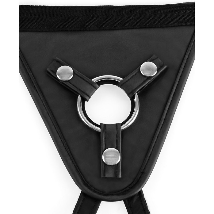Черные женские трусики для страпона Perfect Fit Harness - Fetish Fantasy Harness Collection. Фотография 3.