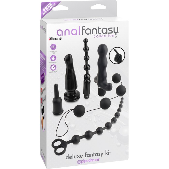 Набор анальных игрушек Deluxe Fantasy Kit - Anal Fantasy Collection. Фотография 2.