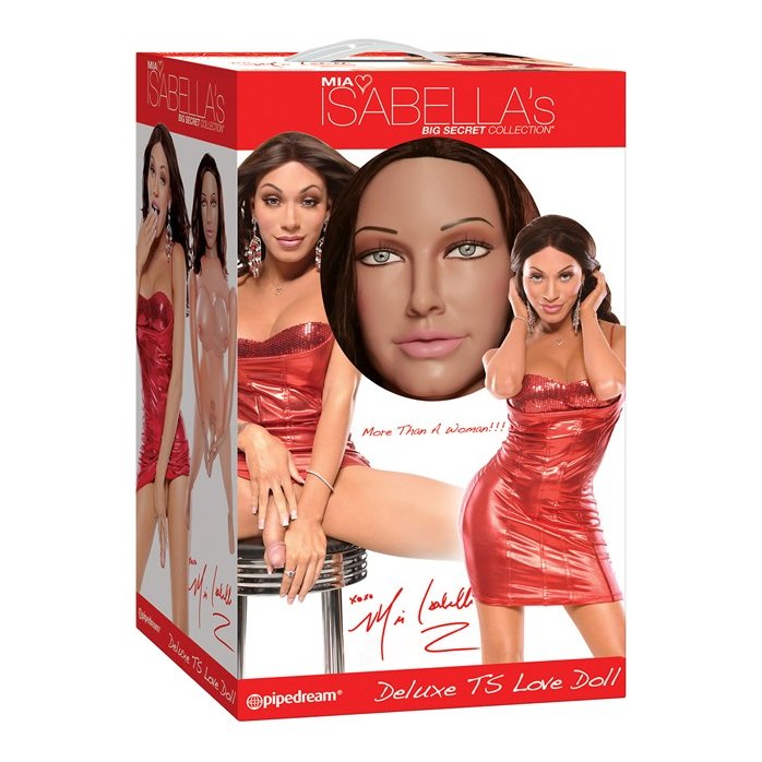 Надувная кукла с фаллосом Mia Isabella Collection BIG SECRET Deluxe TS Love Doll - Mia Isabella Collection