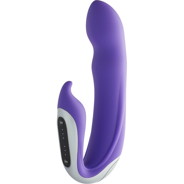 Фиолетовый Hi-tech вибратор NEO Purple - 16 см - Designer Edition