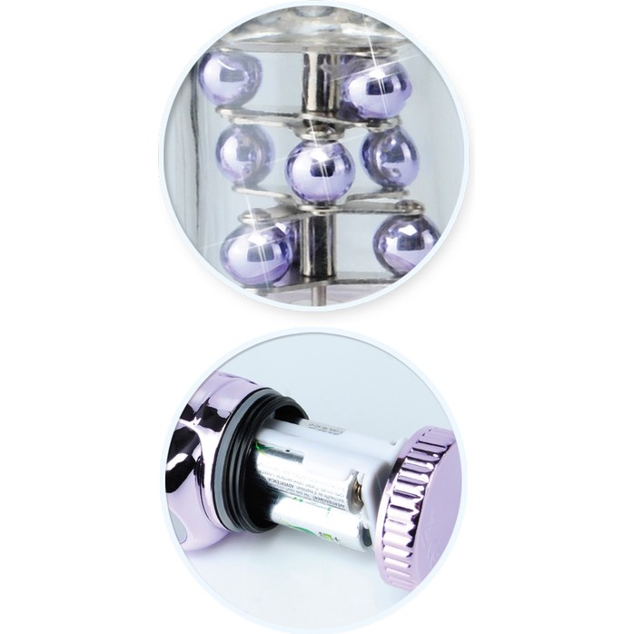 Вибратор хай-тек Fancy Rabbit Pearl - 25 см - Pipedream Products. Фотография 2.