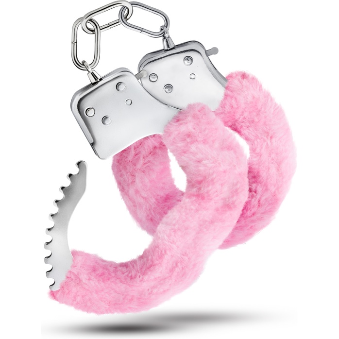 Розовые игровые наручники Cuffs - Temptasia. Фотография 3.