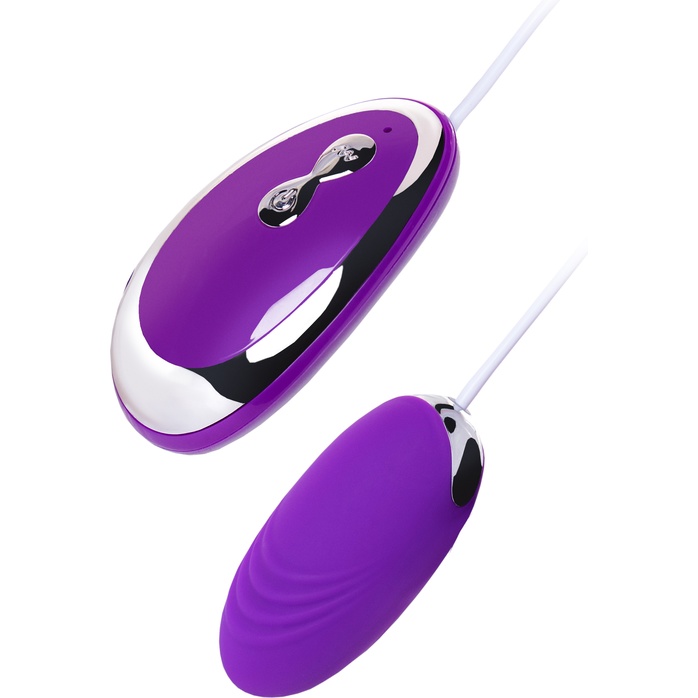 Фиолетовое виброяйцо A-Toys - 6,5 см
