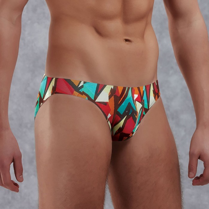 Мужские трусы Doreanse с геометрическим принтом. Фотография 3.
