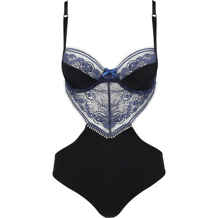 Эротическое боди Gisele с изысканным кружевом на лифе. Фотография 4.