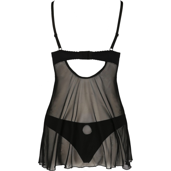 Полупрозрачная сорочка Gisele с изысканным кружевом. Фотография 5.