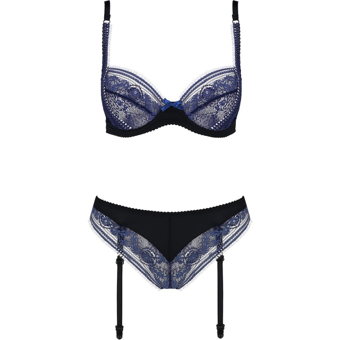 Сексуальный комплект белья с изысканным кружевом Gisele. Фотография 4.