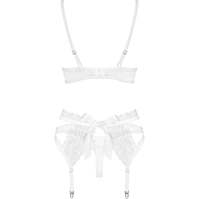 Соблазнительный комплект с декоративной вышивкой - Sexy. Фотография 4.