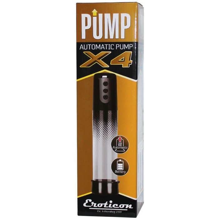 Автоматическая вакуумная помпа Eroticon PUMP X4. Фотография 3.