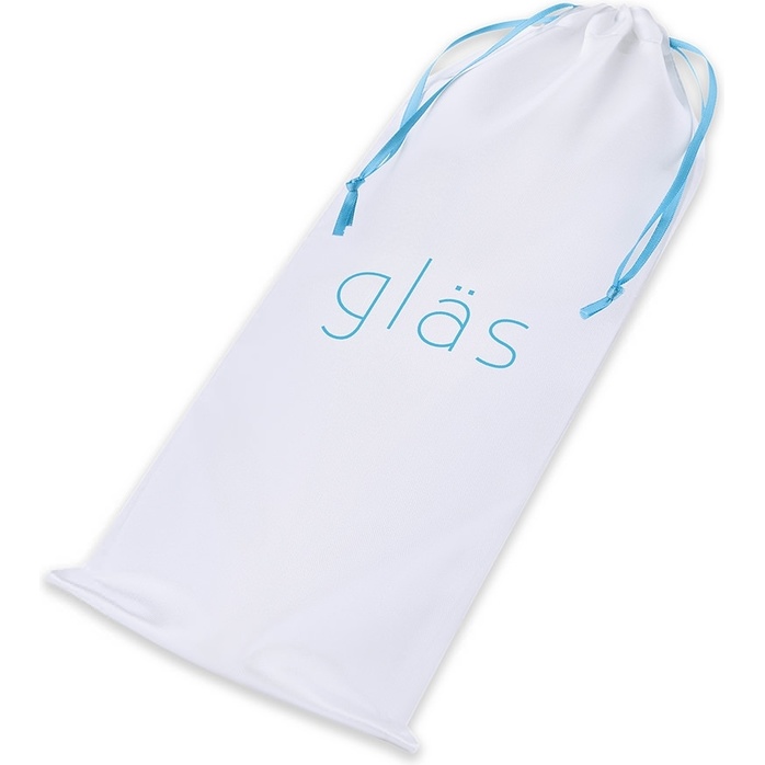 Изогнутый стеклянный фаллос G-Spot Glass Dildo - 17 см. Фотография 5.