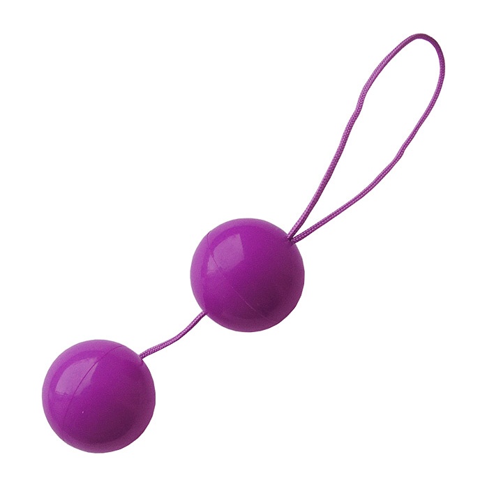 Фиолетовые вагинальные шарики Balls - EROWOMAN-EROMAN