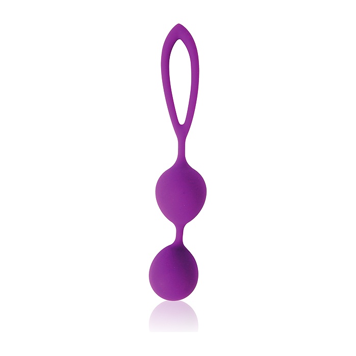Фиолетовые двойные вагинальные шарики Cosmo