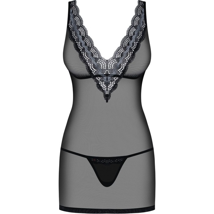 Соблазнительная коротенькая сорочка с кружевом - Sexy. Фотография 3.