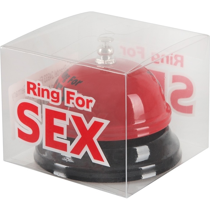 Настольный звонок с надписью Ring for Sex. Фотография 3.