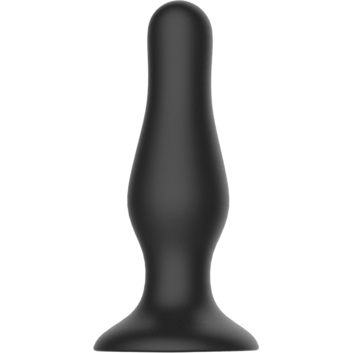 Черная анальная пробка Self Penetrating Butt Plug № 67 - 12,7 см - Sono