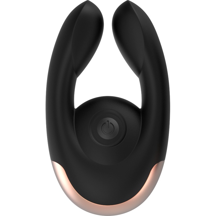 Черный клиторальный стимулятор Fancy - 9,8 см - Elegance