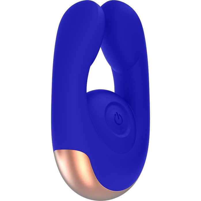 Синий клиторальный стимулятор Fancy - 9,8 см - Elegance. Фотография 2.