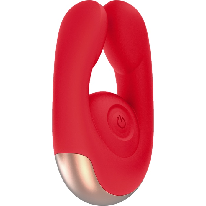 Красный клиторальный стимулятор Fancy - 9,8 см - Elegance. Фотография 2.