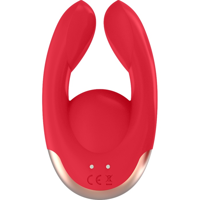 Красный клиторальный стимулятор Fancy - 9,8 см - Elegance. Фотография 3.