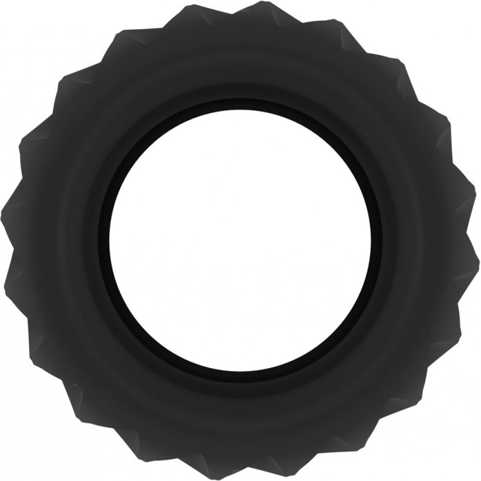 Черное эрекционное кольцо SONO №40 - Sono. Фотография 2.