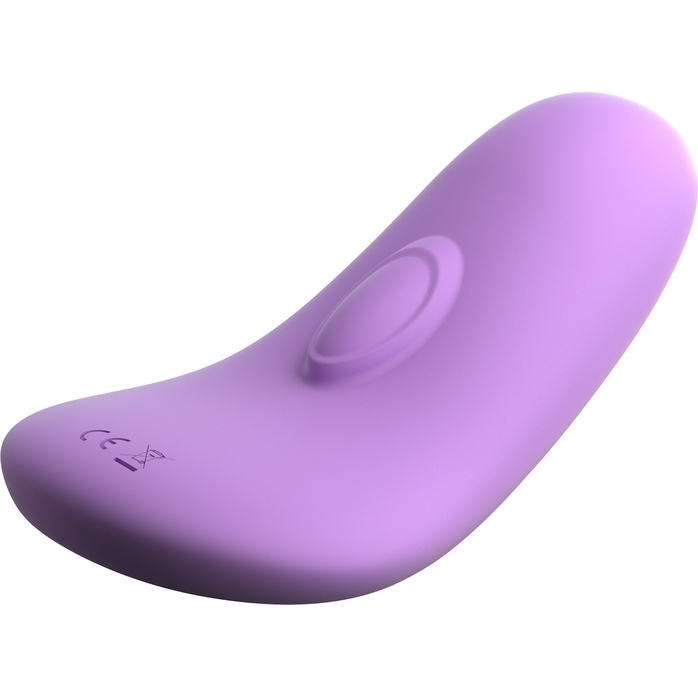Фиолетовый компактный вибростимулятор Remote Silicone Please-Her - Fantasy For Her