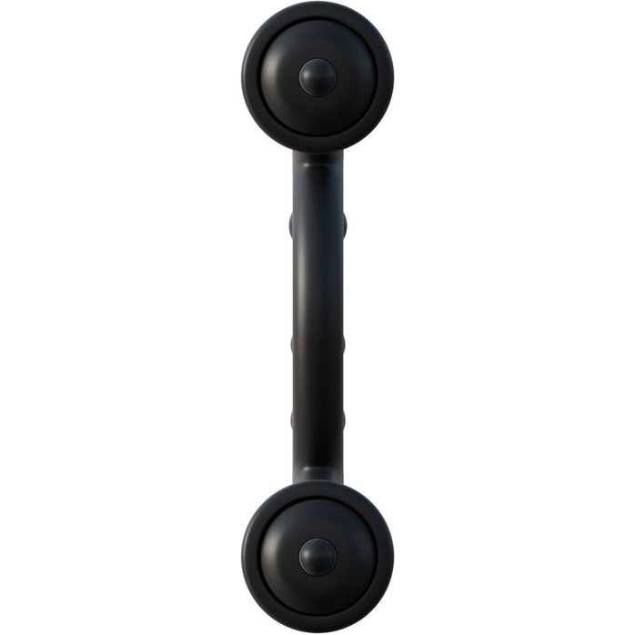 Черное силиконовое виброкольцо Extreme Double Trouble - Fantasy C-Ringz. Фотография 3.