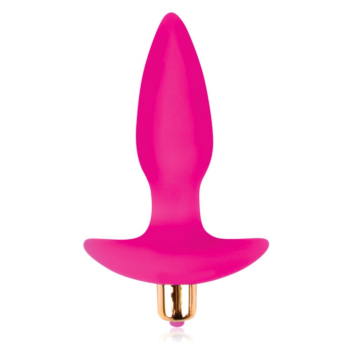 Розовая коническая анальная пробка Sweet Toys - 10,5 см - SWEET TOYS