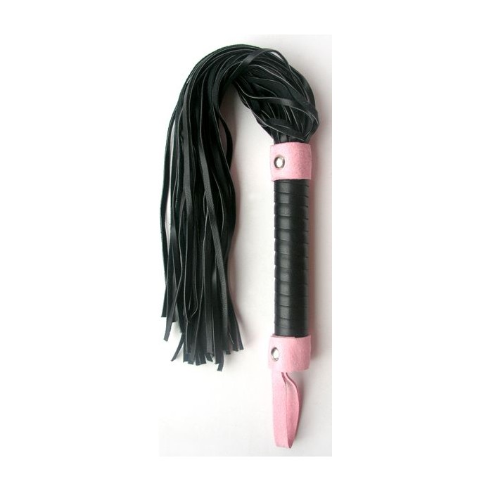 Черно-розовая плетка Notabu - 45 см - NOTABU