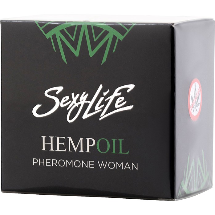 Ароматическое масло с феромонами Sexy Life HEMPOIL woman - 5 мл - Духи и спреи с феромонами Sexy Life. Фотография 2.