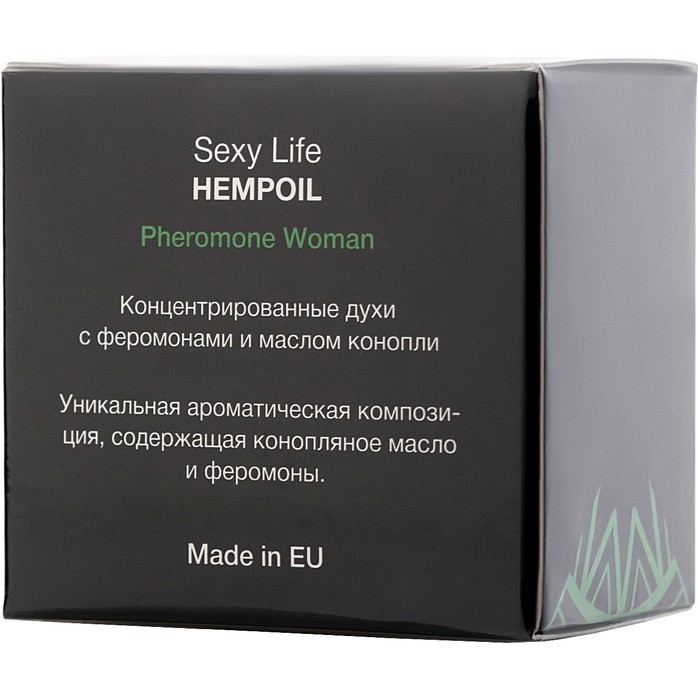 Ароматическое масло с феромонами Sexy Life HEMPOIL woman - 5 мл - Духи и спреи с феромонами Sexy Life. Фотография 3.