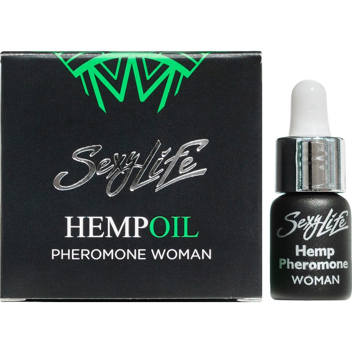 Ароматическое масло с феромонами Sexy Life HEMPOIL woman - 5 мл - Духи и спреи с феромонами Sexy Life