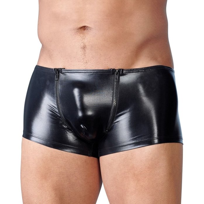 Эффектные мужские трусы с wet-look эффектом - Svenjoyment underwear