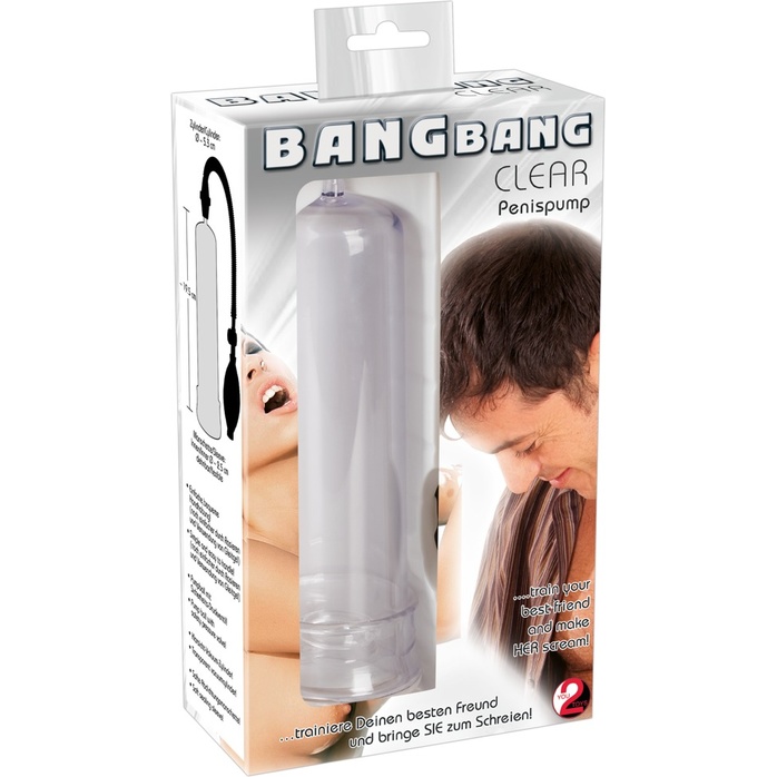 Прозрачная вакуумная помпа Bang Bang - You2Toys. Фотография 6.