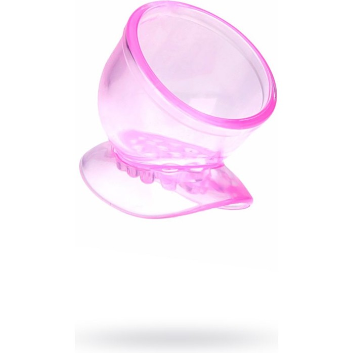 Розовая насадка для массажера Magic Wand - 7,5 см. Фотография 2.