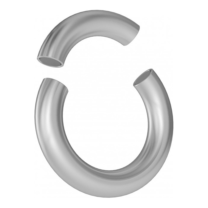 Серебристое магнитное кольцо-утяжелитель. Фотография 2.