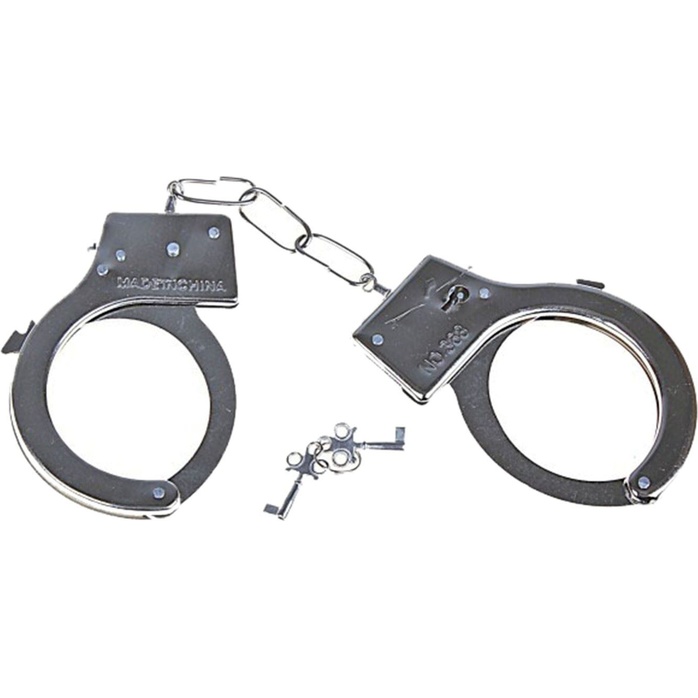 Металлические наручники с регулируемыми браслетами - Sima-Land