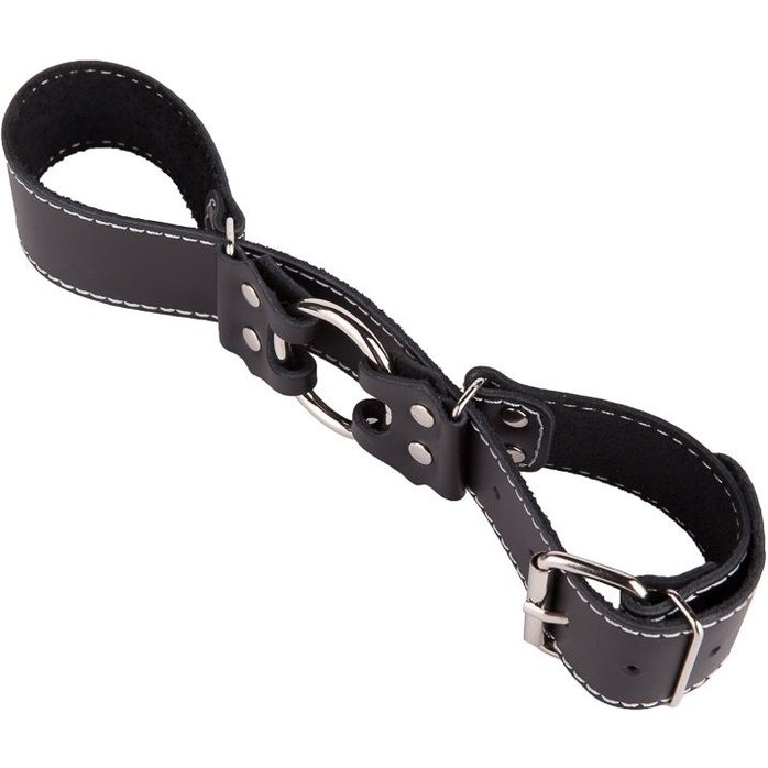 Кожаные ременные наручники - BDSM accessories