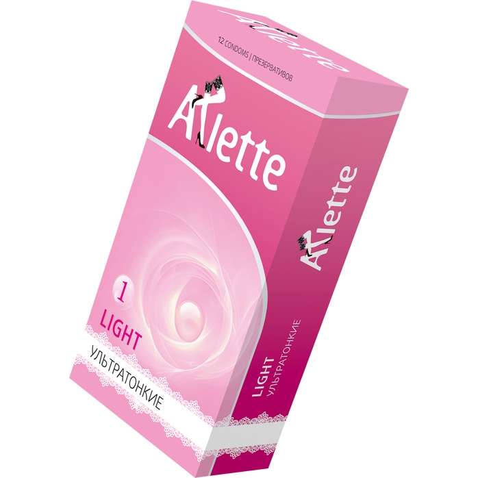 Ультратонкие презервативы Arlette Light - 12 шт