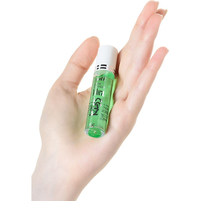 Блеск для губ GLOSS VIBE Mint с ароматом мяты и эффектом вибрации - 6 гр. Фотография 6.